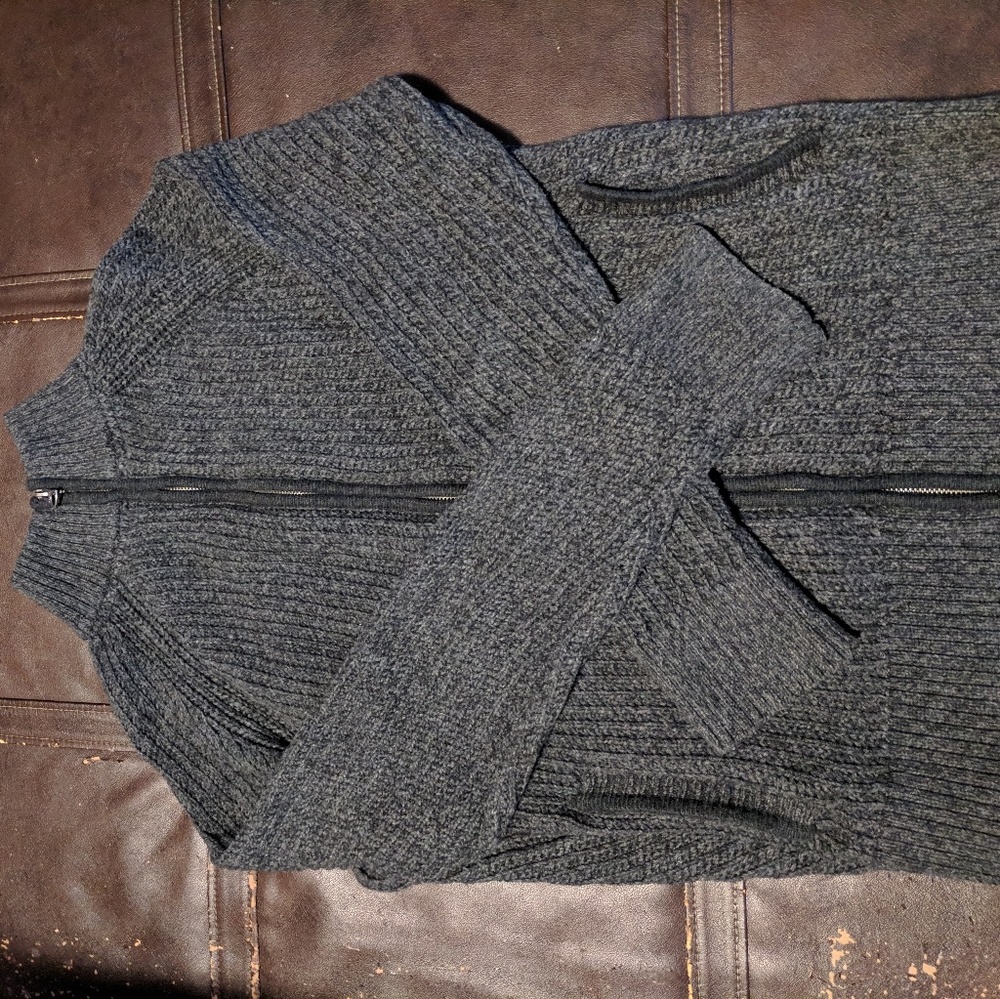Lucky Brand full-zip sweater